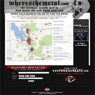 Where's The Metal - Sony Music Retailer Locator