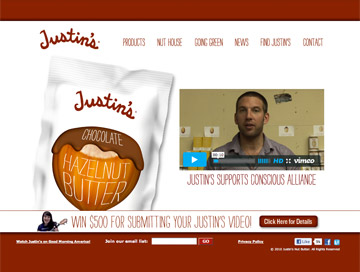 Featured Client: Justin's Nut Butter